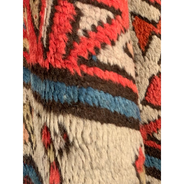 Textile Fine Antique Caucasian Kazak 3'9'' X 9'7'' For Sale - Image 7 of 12