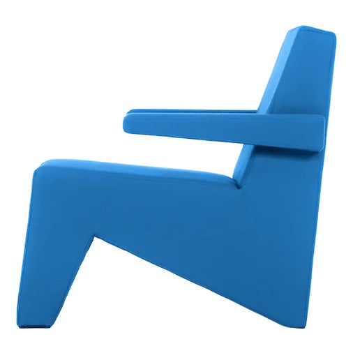 Cubic Chair in Light Blue by Moca For Sale