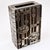 Brutalist Rectangular Steel Vase attributed to Olaf Joff Norway, 1970s For Sale - Image 3 of 14