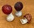 Contemporary Vintage Glazed Ceramic Mushrooms - Set of 3 For Sale - Image 3 of 12