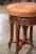 19th Century French Louis XV Walnut and Leather Adjustable Piano Stool For Sale - Image 4 of 9
