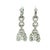 One-of-a-Kind Talia Jade Deco Revival Diamond Drop Earrings Platinum 5.50 Ct For Sale - Image 11 of 11