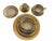 John Aynsley 1970s Aynsley Imperial Gold Fine Bone China Estate Collection 130 Pc for 12 Teapot Coffee Pot Platters Staffordshire For Sale - Image 4 of 12