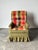 This is about as iconic 70s as a chair gets, from the high curved back down to the boxy pleated skirt. The body is...
