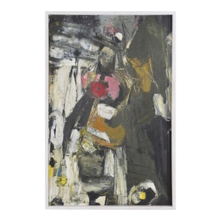 Georg W. Stahl Abstract Painting: Composition (1962–63) For Sale