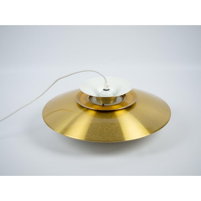 Vintage Danish Roma Pendant Lamp from Junge, 1980s For Sale - Image 4 of 10
