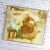 Fabulous mixed media abstract 2D art piece by renowned Kansas artist Richard Slimon titled Where No Sea Runs. This signed...