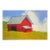 Gilroy Farm Red Barn Lynne French 4x6 California Landscape Oil Painting For Sale
