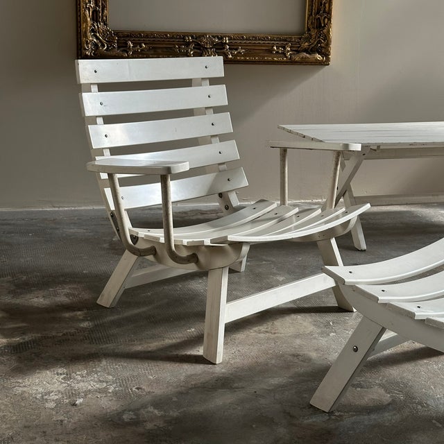 Garden Set by Carlo Hauner for BFC Brescia, 1970s, Set of 5 For Sale - Image 9 of 18