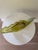1970’s Murano Swan Bowl in Yellow-Green Glass For Sale - Image 4 of 7