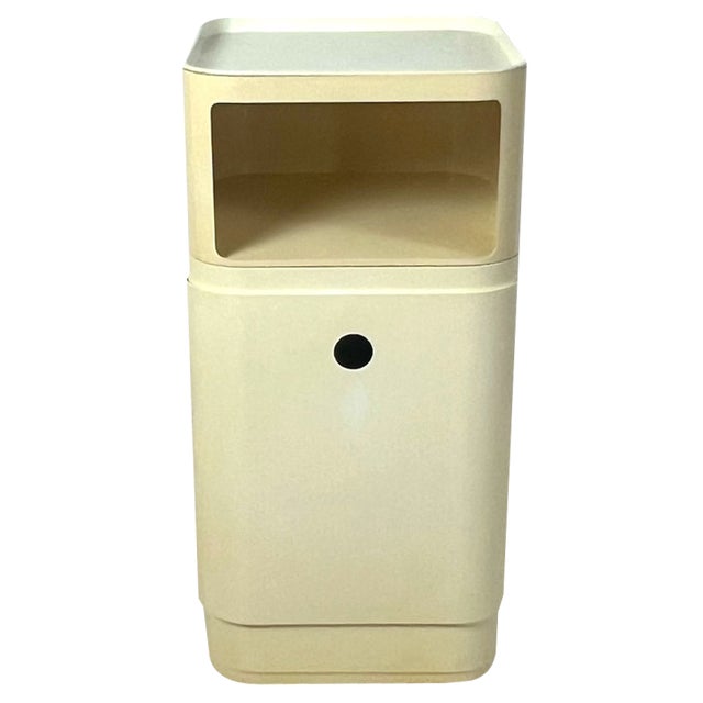 Componibili Laundry Basket and Storage Box by Anna Castelli Ferrieri for Kartell, 1960s, Set of 2 For Sale