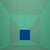 Josef Albers Vintage 1971 Limited Edition Hand Signed " P-Blue " Framed Mid Century Modernist Exhibition Silkscreen Print For Sale - Image 9 of 18