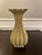 Cream Chinese Crackle Glaze Fluted Vase For Sale - Image 8 of 12