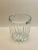 Late 20th Century Clear Glass Ice Bucket With Detachable Handle For Sale In Jacksonville, FL - Image 6 of 11