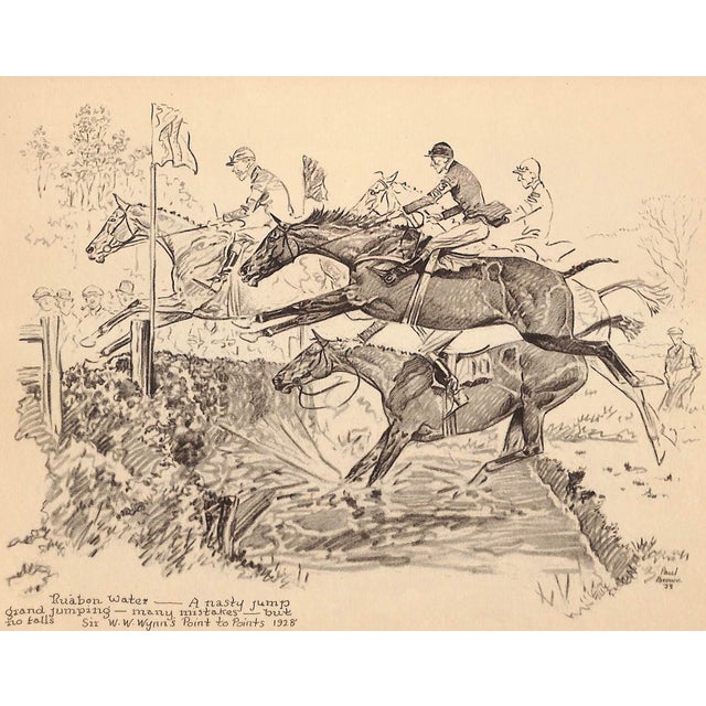 Art Sz: 9 1/2"H x 12 1/2"W 1933 Proof Plate for 'Spills and Thrills' Published by Charles Scribner's Sons New York 1933