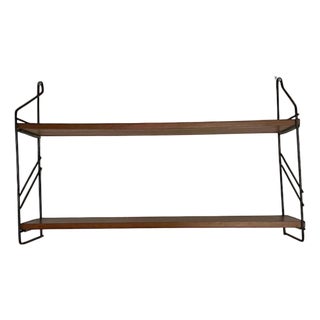 Small String Shelf in the style of WHB, 1960s For Sale