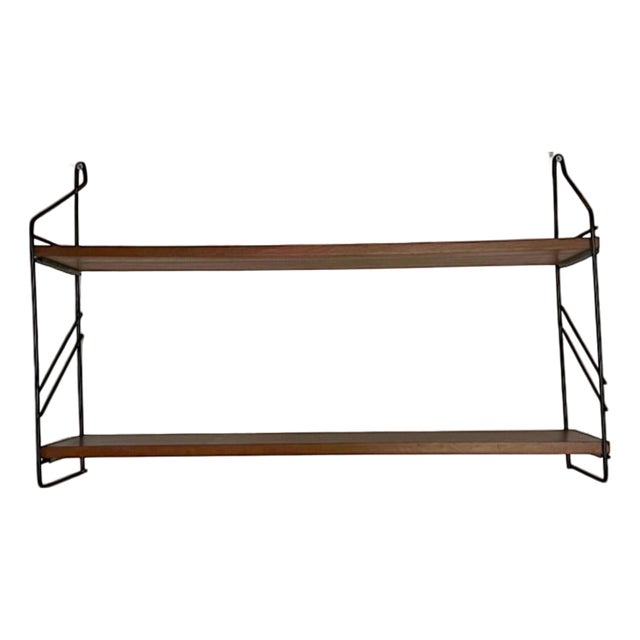 Small String Shelf in the style of WHB, 1960s For Sale