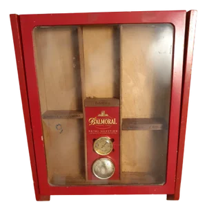 Vintage Store Display Case from Balmoral Cigars, 1970s
