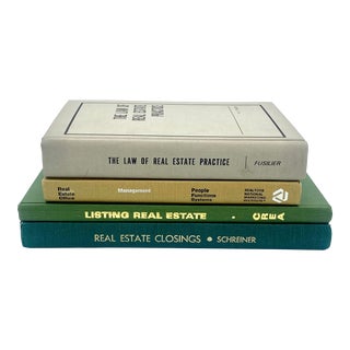 Collection of Vintage Realtor Real Estate Books - Set of 4 For Sale