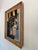 This is a colorful midcentury cubist still life with fish on canvas in its original frame. Not signed or dated.