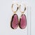 2020s 25.2Ct Rubellite Tourmaline Earrings With Tsavorite Accents: 14k Gold, 25x17mm, Pair For Sale - Image 5 of 8
