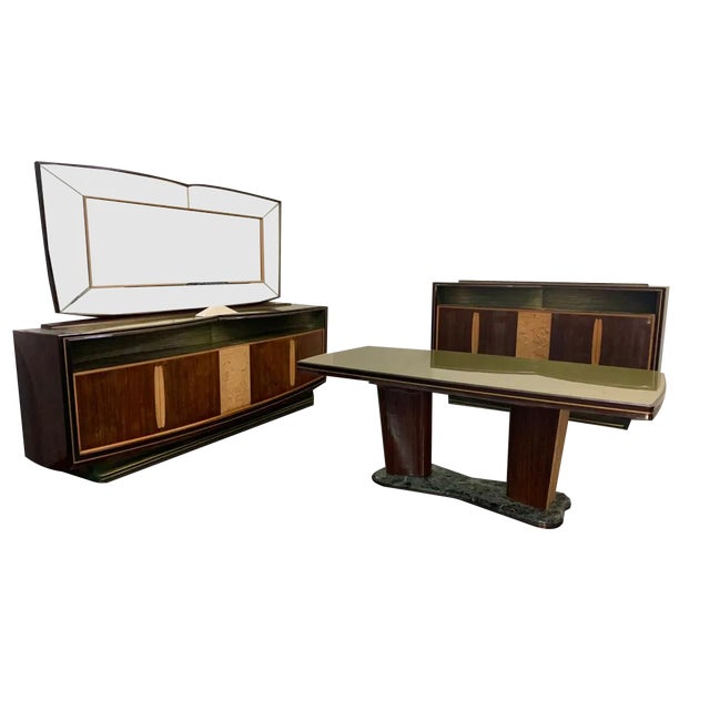 Rosewood Set from Dassi, 1948, Set of 4 For Sale