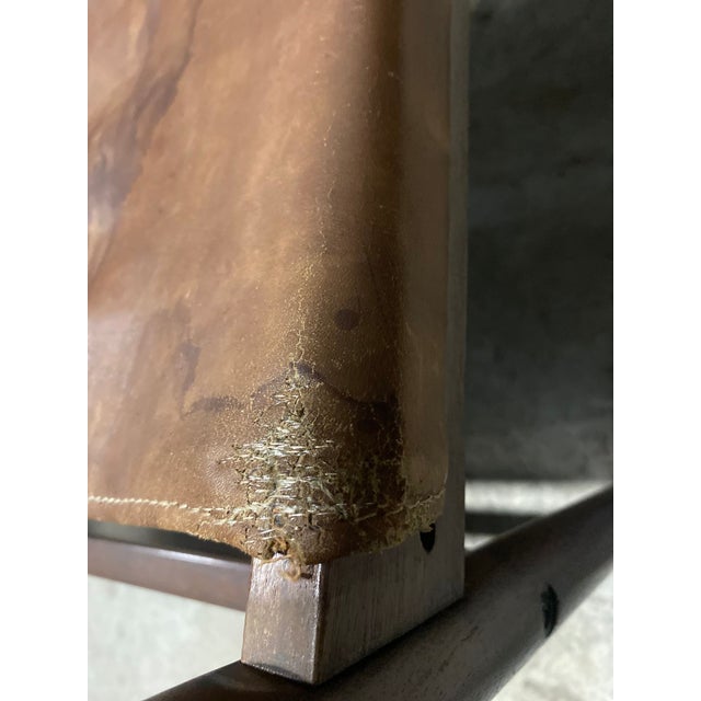 Chocolate 1960s A Pair of Roxinho Armchairs Designed by Michel Arnoult For Sale - Image 8 of 9