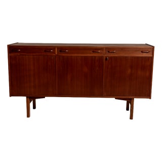 Teak Sideboard by Tage Olofsson for Ulferts, Sweden, 1960s For Sale