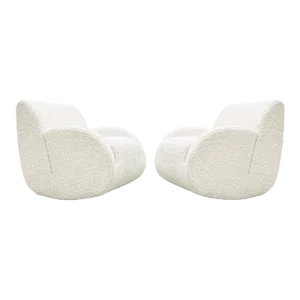 Vladimir Kagan "Rock Star" Lounge Chairs - A Pair