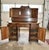 1950s Large Leather Top Home Office Secretary Desk For Sale - Image 11 of 13