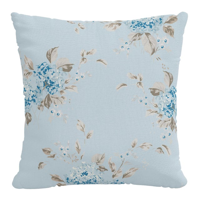 Not Yet Made - Made To Order Rachel Ashwell x Cloth & Co 20" Decorative Pillow in Blue Berry Bloom For Sale - Image 5 of 5