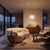 The Kit is a modern lighting solution featuring a weathered brass steel body and base, complemented by a sphere white...
