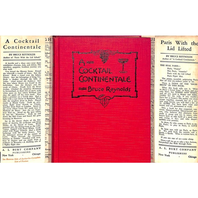 "Cocktail Continentale a Travel Tale That Reads Like Lightning" 1926 Reynolds, Bruce For Sale - Image 4 of 10