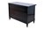 Art Deco Chest of Drawers in Black High-Gloss Lacquer, Fittings and Sabots Nickel-Plated, 1930s For Sale - Image 6 of 7