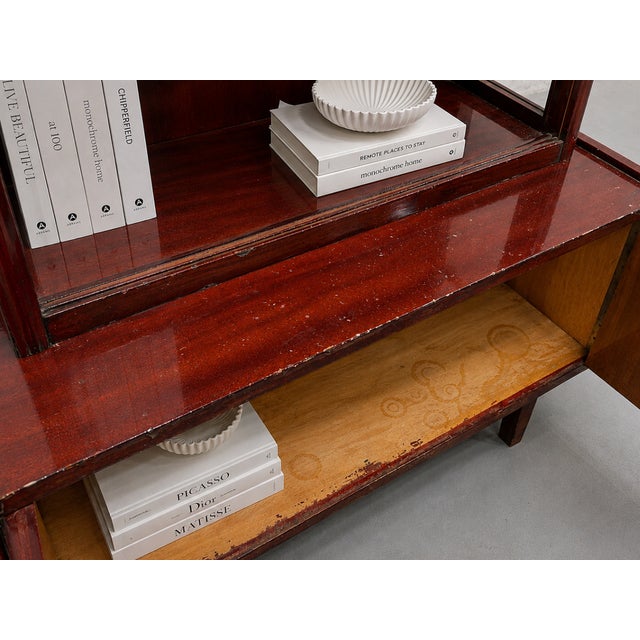 Mid Century Modern China Cabinet / Bookcase by Rajmund Halas for Jarocinska, Made in Poland, C. 1960’s For Sale - Image 13 of 15