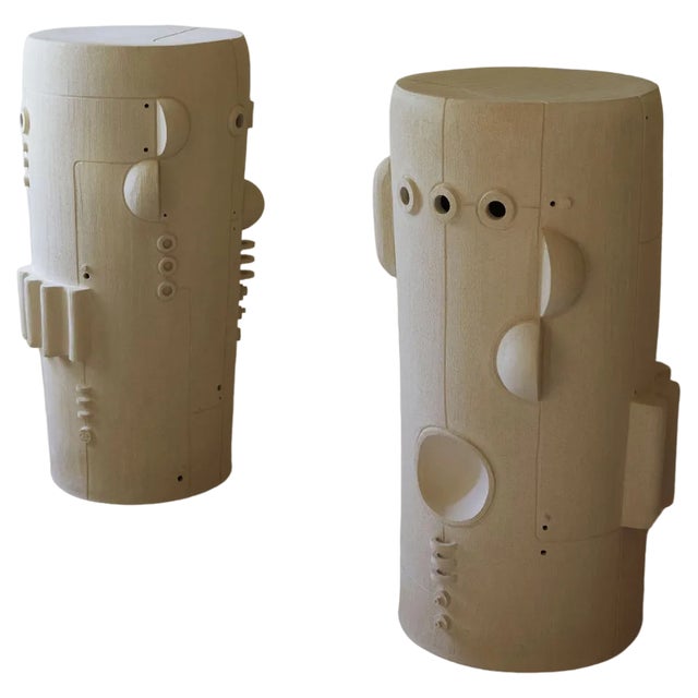 Podium Coffee Tables by Olivia Cognet, Set of 2 For Sale