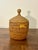 Late 19th Century Antique Alaskan Yupik Lidded Grass Basket - Handwoven Vessel, 19c For Sale - Image 5 of 7