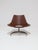 IS63 Scimitar Chair in Cognac Leather by Fabricius and Kastholm for Ivan Schlechter, 1960s For Sale - Image 16 of 16