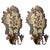 18th Century Venetian Polychrome and Mecca Lacquered Wooden Wall Sconces, Set of 2 For Sale - Image 15 of 15