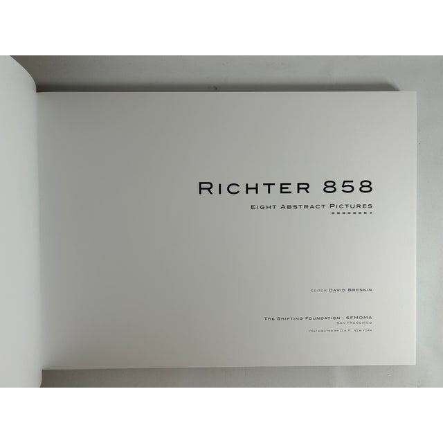 2000s Illustrated Oblong Folio, Richter 858: Eight Abstract Pictures - 1 Book For Sale In San Francisco - Image 6 of 17