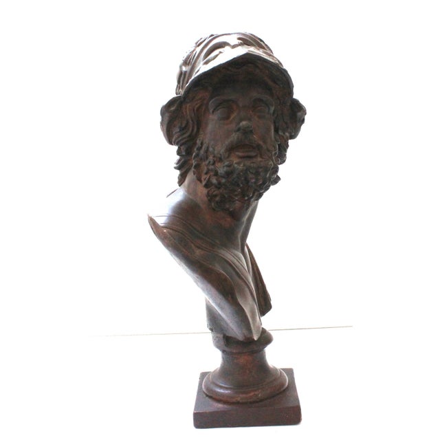 Antique "Menelaus" Grand Tour Bronze Sculpture For Sale - Image 10 of 12