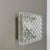 Small Cubic Textured Glass Wall Light in style of Orrefors, 1970s For Sale - Image 4 of 18