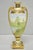 Antique Nippon Hand Painted Twin Handled Gold Gilt Lake & Swan Scene Bolted Vase For Sale - Image 10 of 17