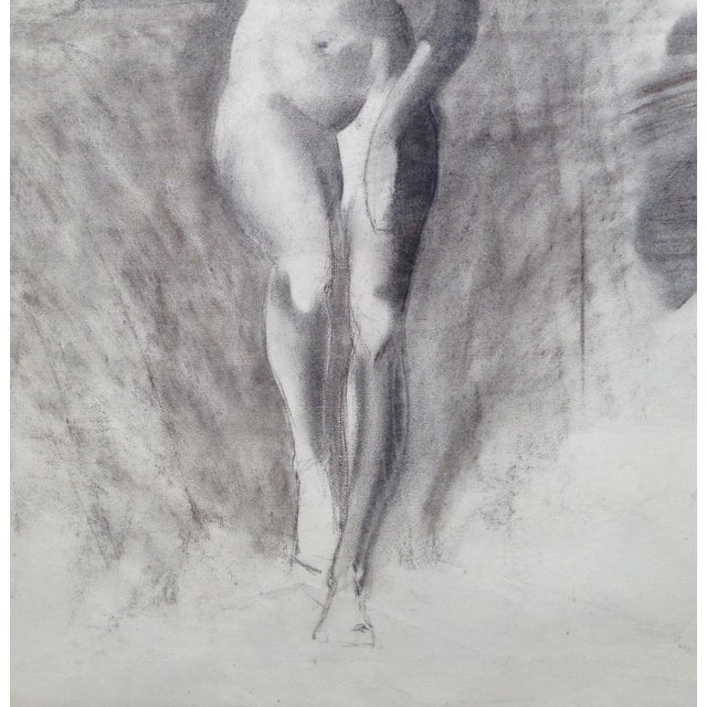 American 1940s Nude Figure Study II For Sale - Image 3 of 5