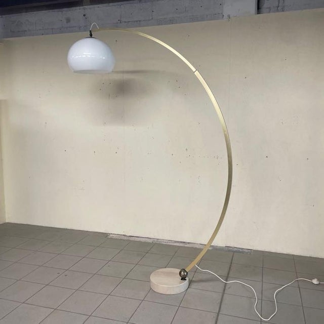 Arc Floor Lamp by Goffredo Reggiani for Reggiani, 1960s For Sale - Image 18 of 18
