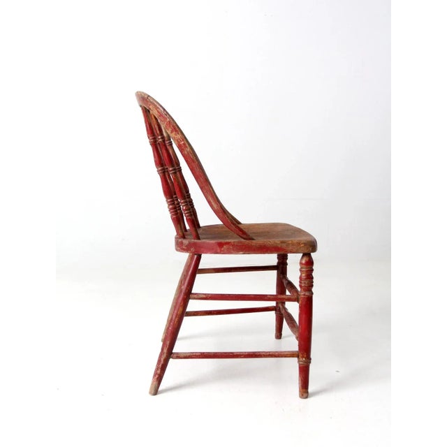 Antique Windsor Chair For Sale - Image 9 of 10