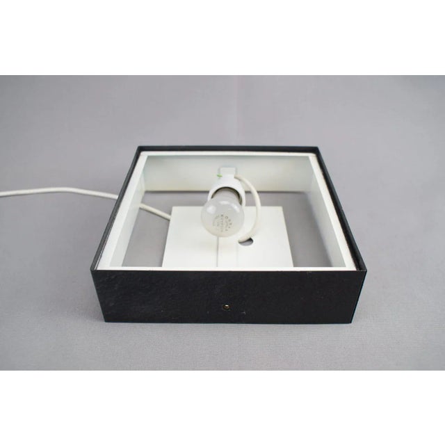 Black Mid-Century Modern Sconce, 1960s For Sale - Image 8 of 10