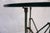 Antique Metal Campaign Table on Tri-Pod Base With Glass Top For Sale In Los Angeles - Image 6 of 11