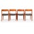 Niels Moller Vintage Niels Otto Møller Model 75 Dining Chairs in Solid Teak (Set of 4) For Sale - Image 4 of 11