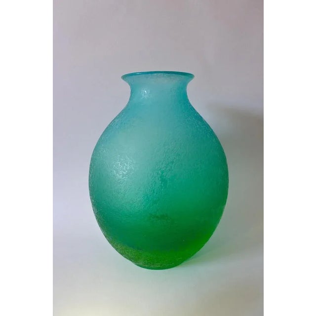 Vintage Sommerso Vase by Flavio Poli & Seguso Vesti, Italy, 1957 For Sale - Image 13 of 13